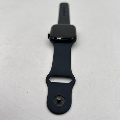 Unlocked Apple Watch SE 2nd Gen 44MM Midnight Aluminum Sport Band MXG23LL/A