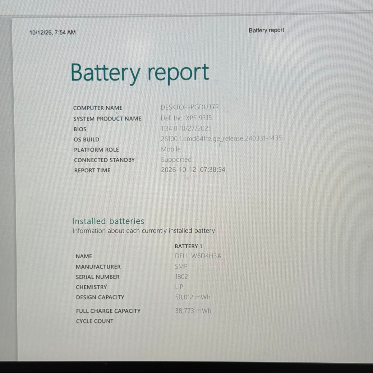 Dell XPS 13 9315 13.4" i5-1230U 1.0GHz 8GB RAM 256GB SSD