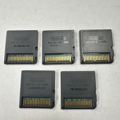Lot of 5 Nintendo DS Games (READ) Cartridge Only
