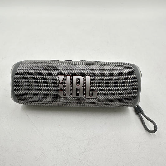 JBL Flip 6 Portable Bluetooth Waterproof Speaker Gray JBLFLIP6GRAY