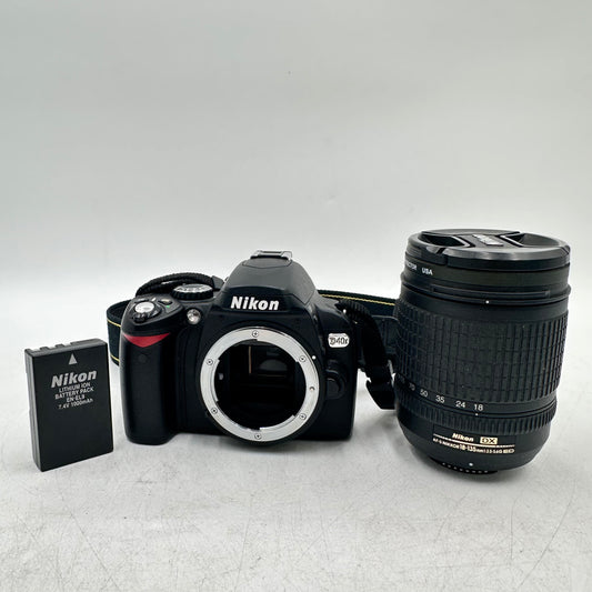 Nikon D40x 10.2MP DSLR Camera  9991 SC w/ 18-135mm Lens