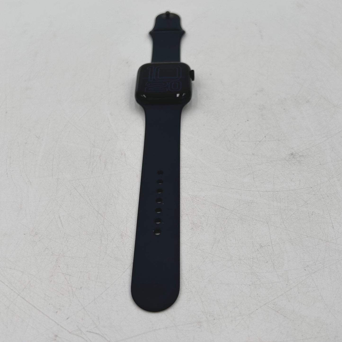 Unlocked Apple Watch SE 2nd Gen 44MM Black Aluminum Gray Sport Loop MXG23LL/A