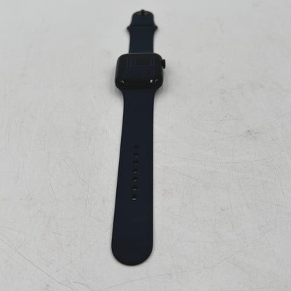 Unlocked Apple Watch SE 2nd Gen 44MM Black Aluminum Gray Sport Loop MXG23LL/A
