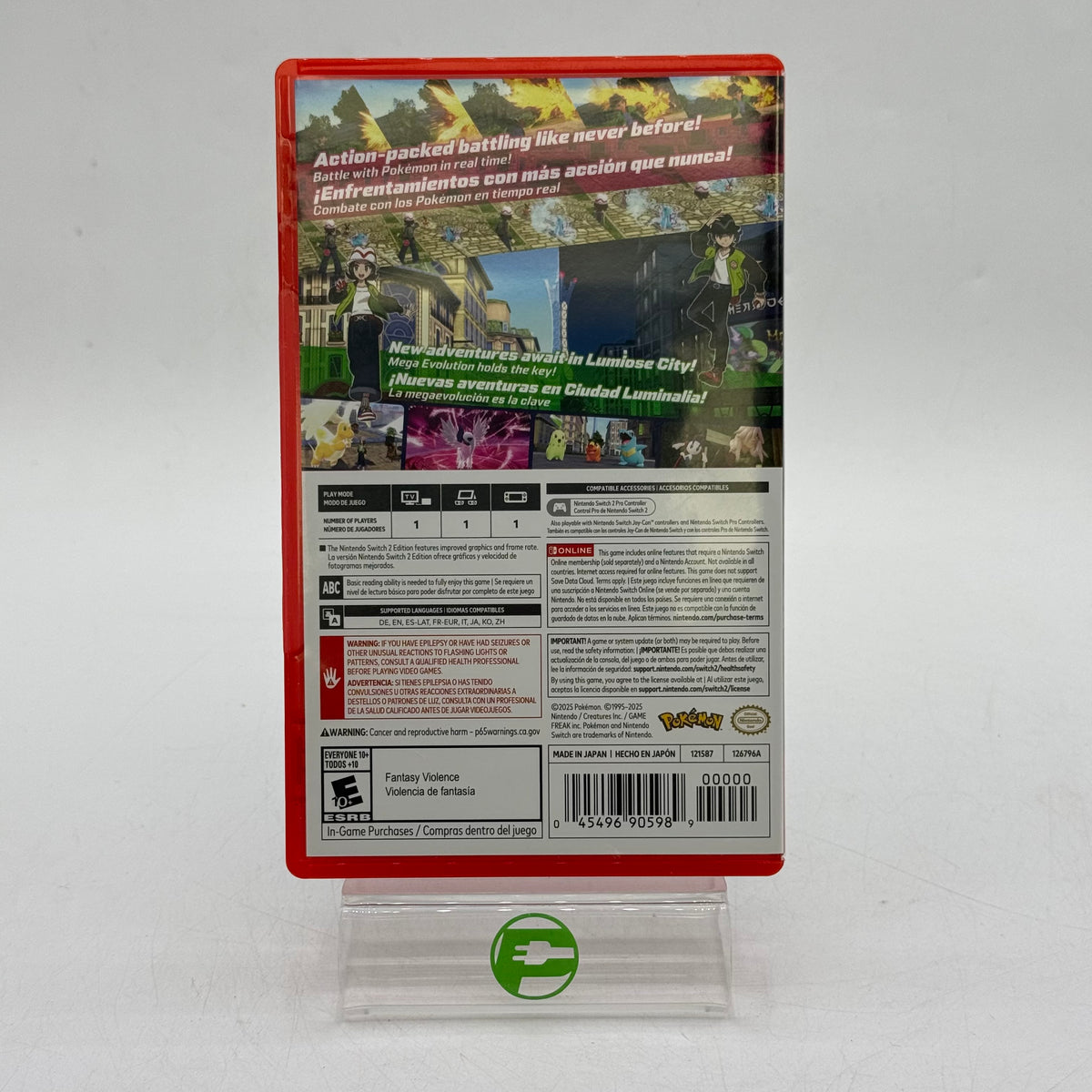 Pokemon Legends: Z-A (Nintendo Switch 2, 2025)