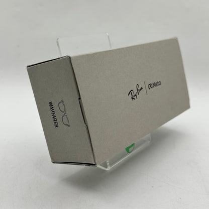New Ray-Ban Meta Wayfarer Gen 1 Shiny Black Standard RW4006 AI Smart Glasses