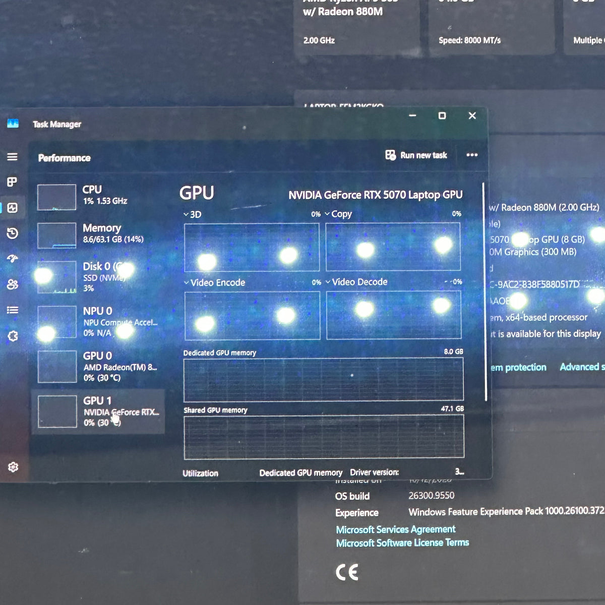 Razer Blade 14 Ryzen AI 9 365 2.0GHz 64GB RAM 2TB SSD GeForce RTX 5070
