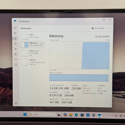 Dell XPS 13 9315 13.4" i5-1230U 1.0GHz 8GB RAM 256GB SSD
