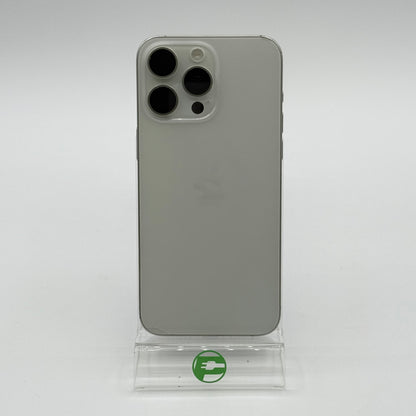 Unlocked Apple iPhone 15 Pro Max 256GB White Titanium MU673LL/A