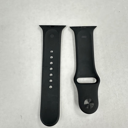 GPS Only Apple Watch Series 10 42MM Black Aluminum Black Sport Band