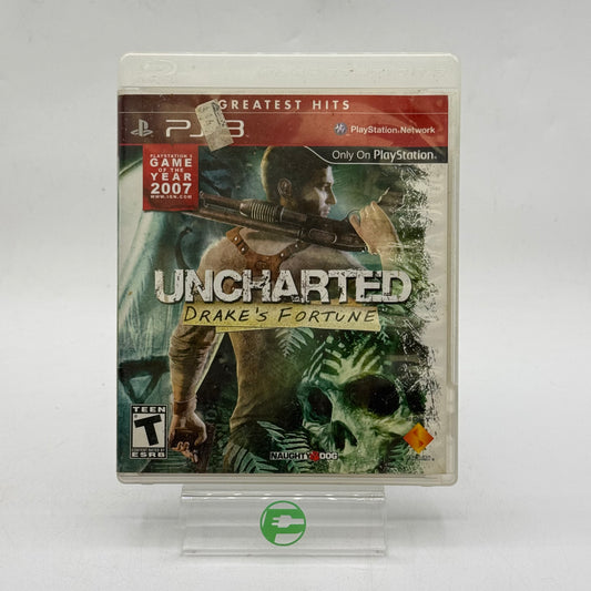 Uncharted: Drake's Fortune (Sony PlayStation 3 PS3, 2007)