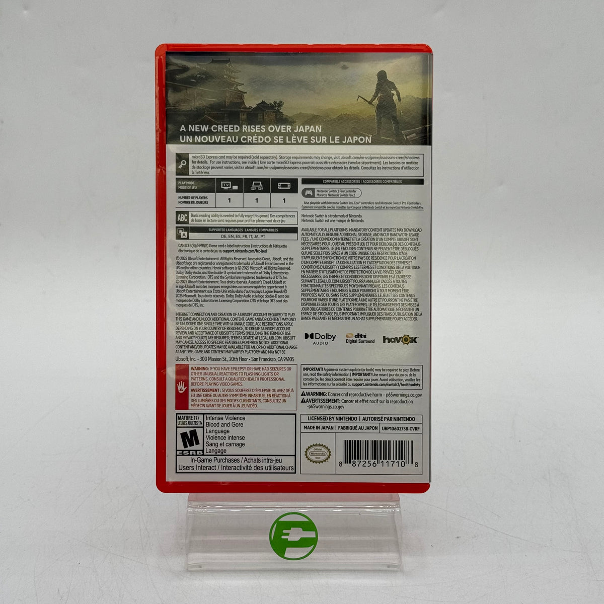 Assassin's Creed Shadows (Nintendo Switch 2, 2025)