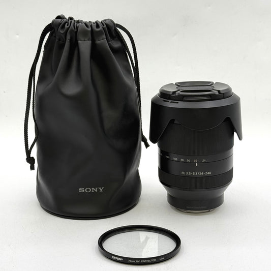 Sony FE 24-240mm f/3.5-6.3 E-Mount Optical SteadyShot Zoom Lens SEL24240