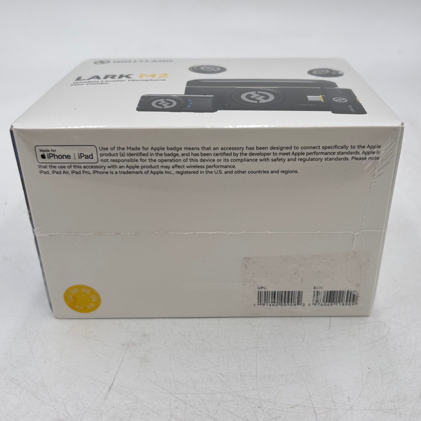 New Hollyland Lark M2 20Hz - 20kHz Wireless Microphone PSTI-SOC Mini Combo