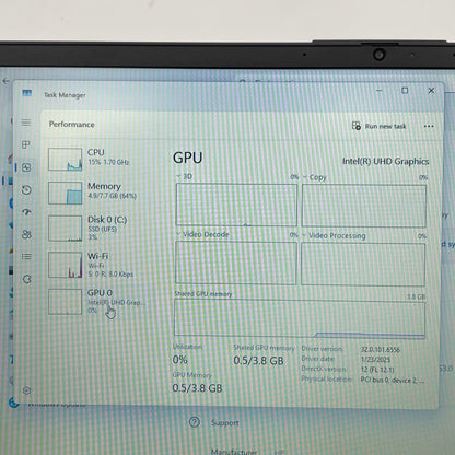 HP Laptop 15-FD0113DX 15.6" i3-N305 1.8GHz 8GB RAM 128GB SSD