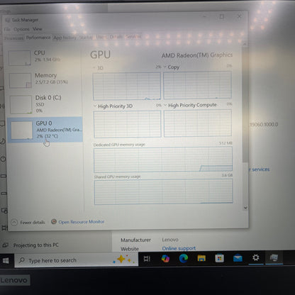 Lenovo ThinkPad T14 Gen 1 14" Ryzen 5 Pro 4650U 2.1GHz 8GB RAM 256GB SSD