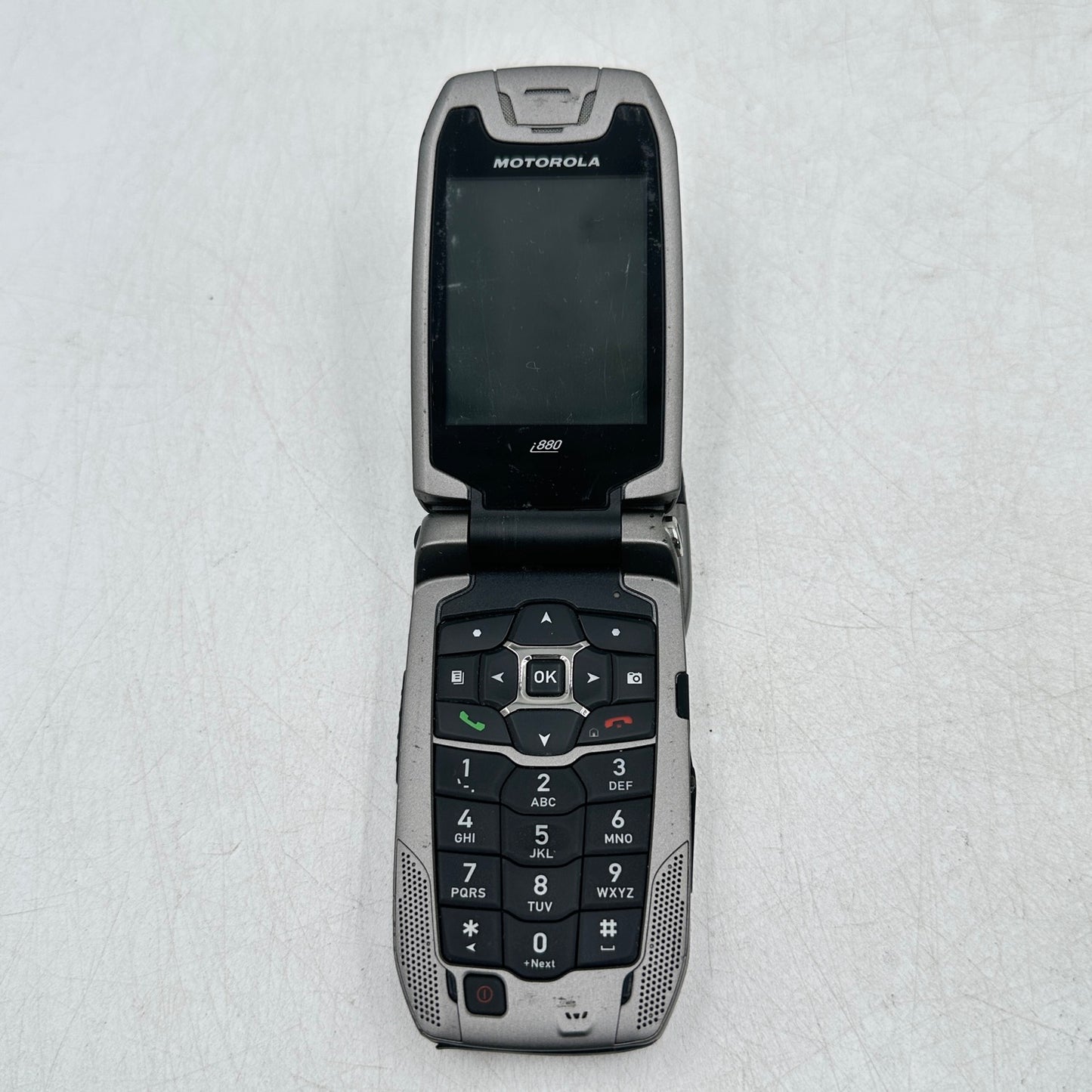 Lot of 4 Motorola Nextel Silver i880/ 3x i850 Cell Phone FA8400M/B000A2REVG