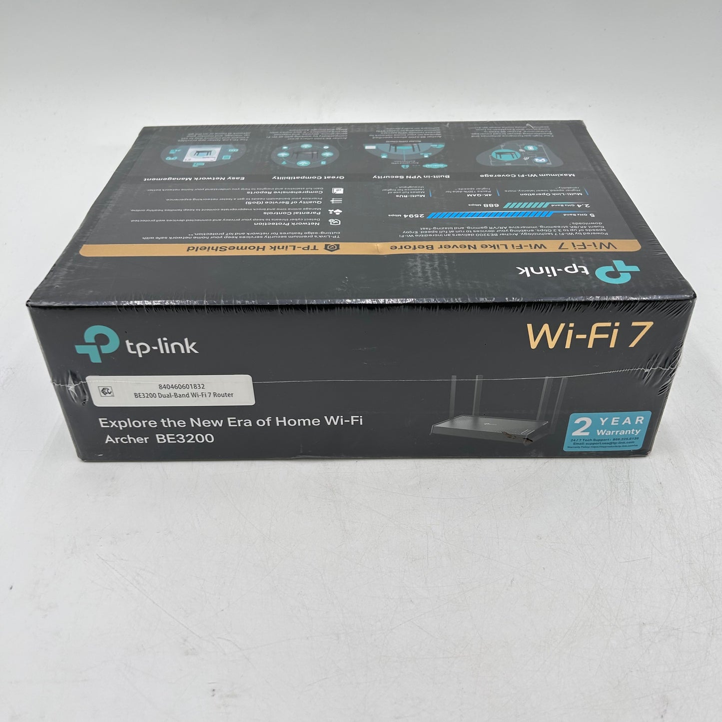 New TP-Link Archer BE3200 Dual-Band Wi-Fi Router 0150604777