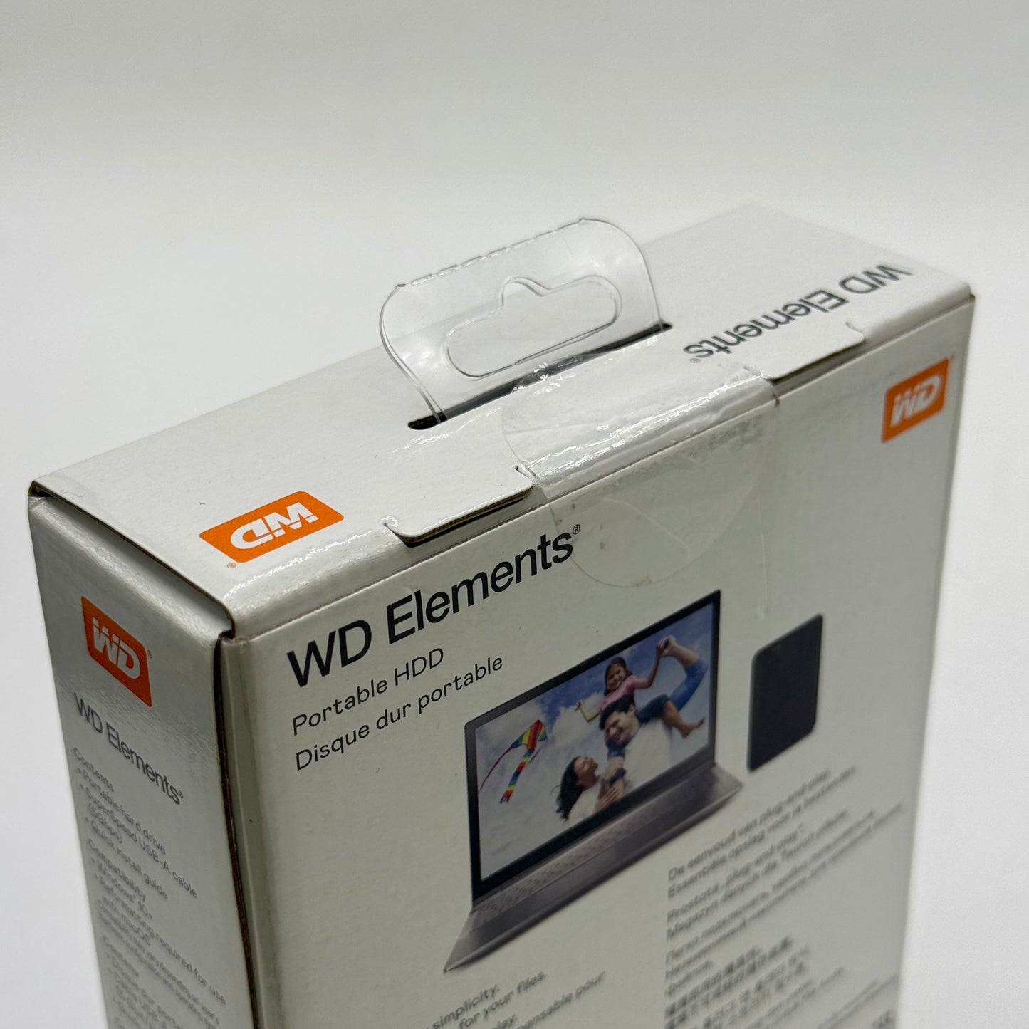 New Western Digital WD Portable HDD 4TB WDBU6Y0040BBK-WESN