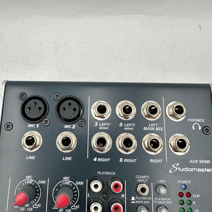 Studiomaster C2S-2 2-Channel Compact Mixer