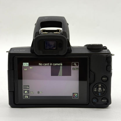Canon EOS M50 24.1MP Mirrorless Interchangeable Lens Camera
