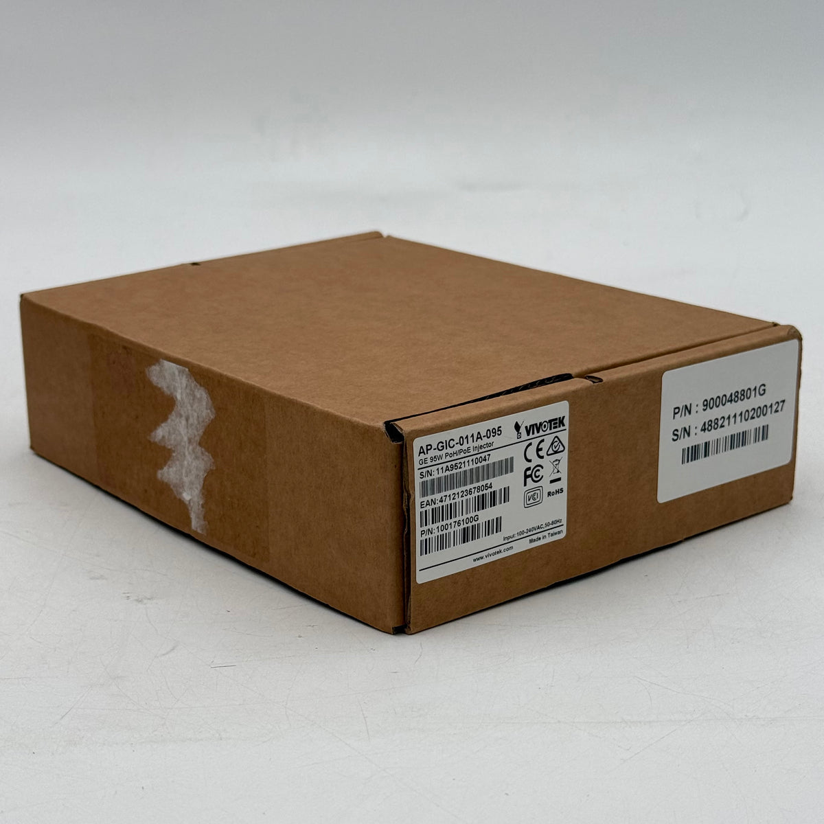 New VIVOTEK GE 95W PoH/PoE Injector 900048801G