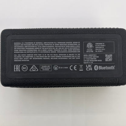 Marshall Emberton II Portable Bluetooth Speaker Black