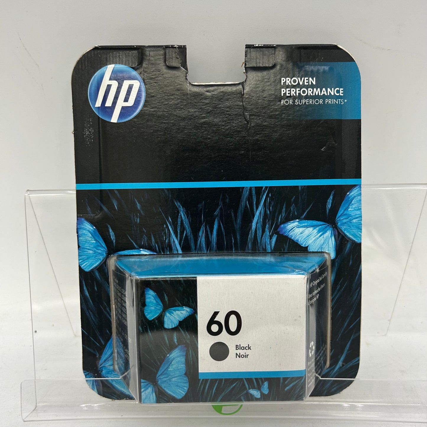 New  Expired  HP 60 CC640WN Black Noir Ink Cartridge