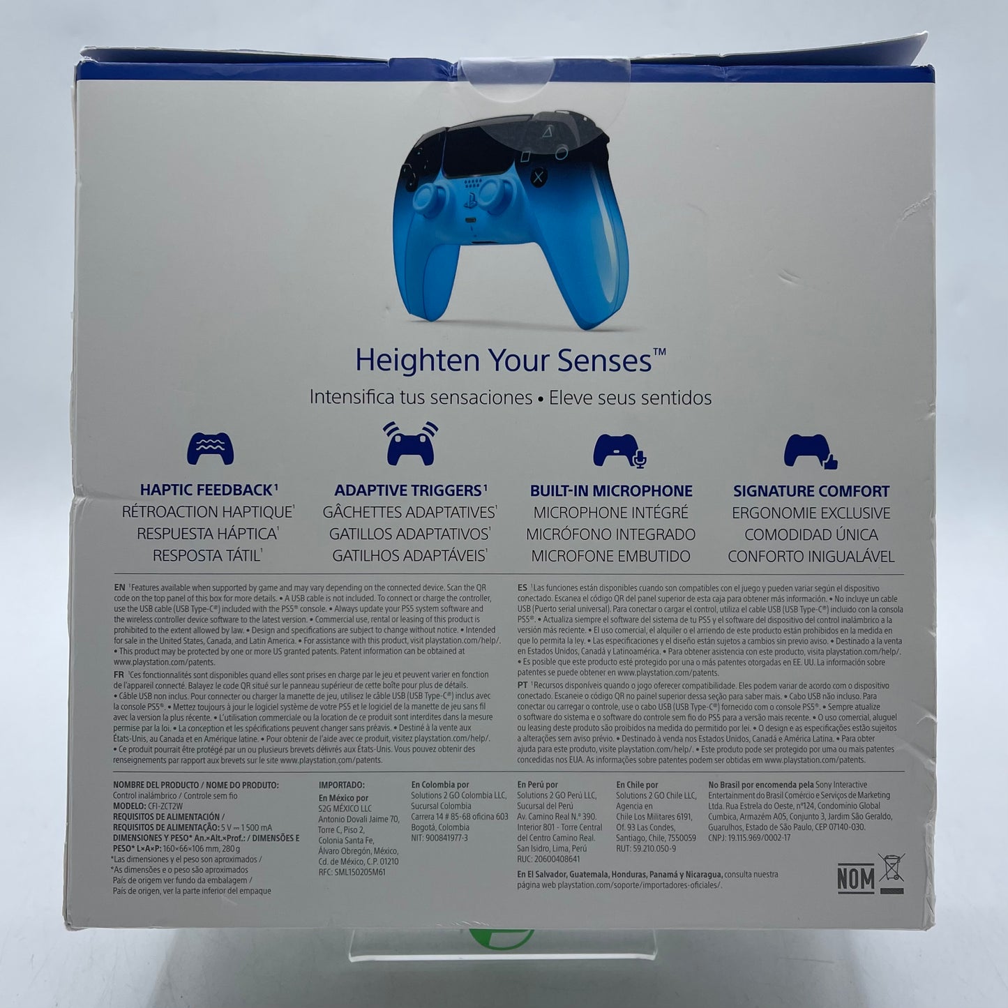 New Sony PlayStation 5 PS5 DualSense Wireless Controller Rhythm Blue CFI-ZCT2W