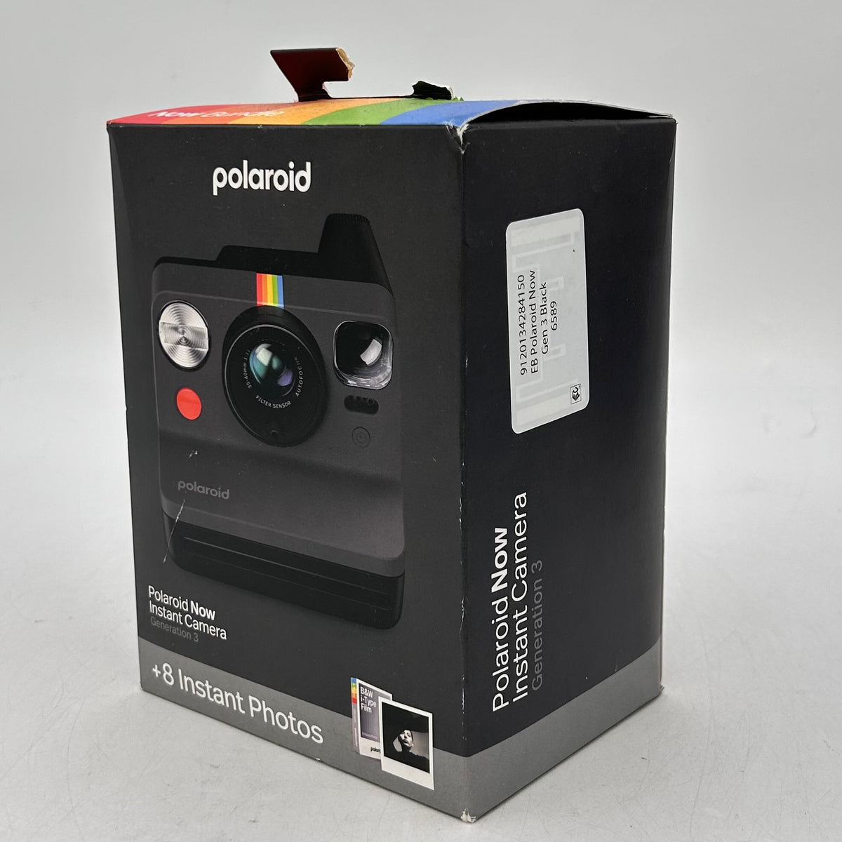 New Polaroid Now Instant Gen 3 Instant Film Camera Black Read