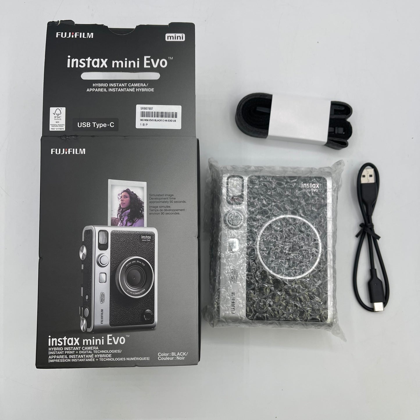 New Fujifilm Instax mini Evo Hybrid Instant Camera