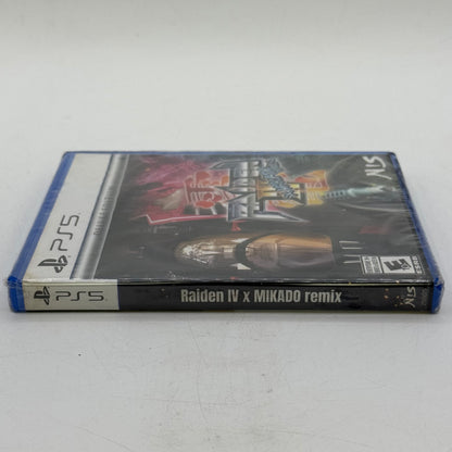 New Raiden IV X MIKADO Remix: Deluxe Edition (Sony PlayStation 5 PS5, 2023)