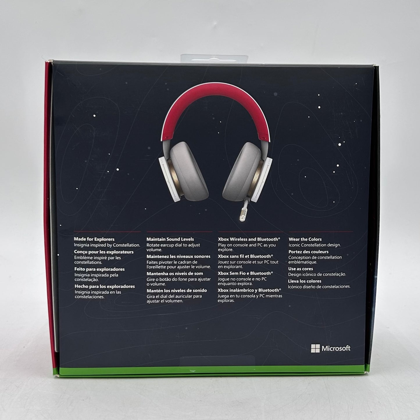 Microsoft Xbox Starfield Wireless Over-Ear Bluetooth Headphones Black 1944 Read