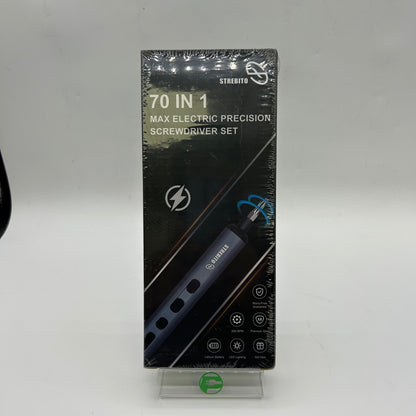 New Strebito Max Electric Precision Screwdriver Set 70 in 1