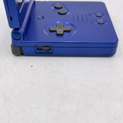 Nintendo Game Boy Advance SP Handheld Game Console Only AGS-001 Cobalt Blue