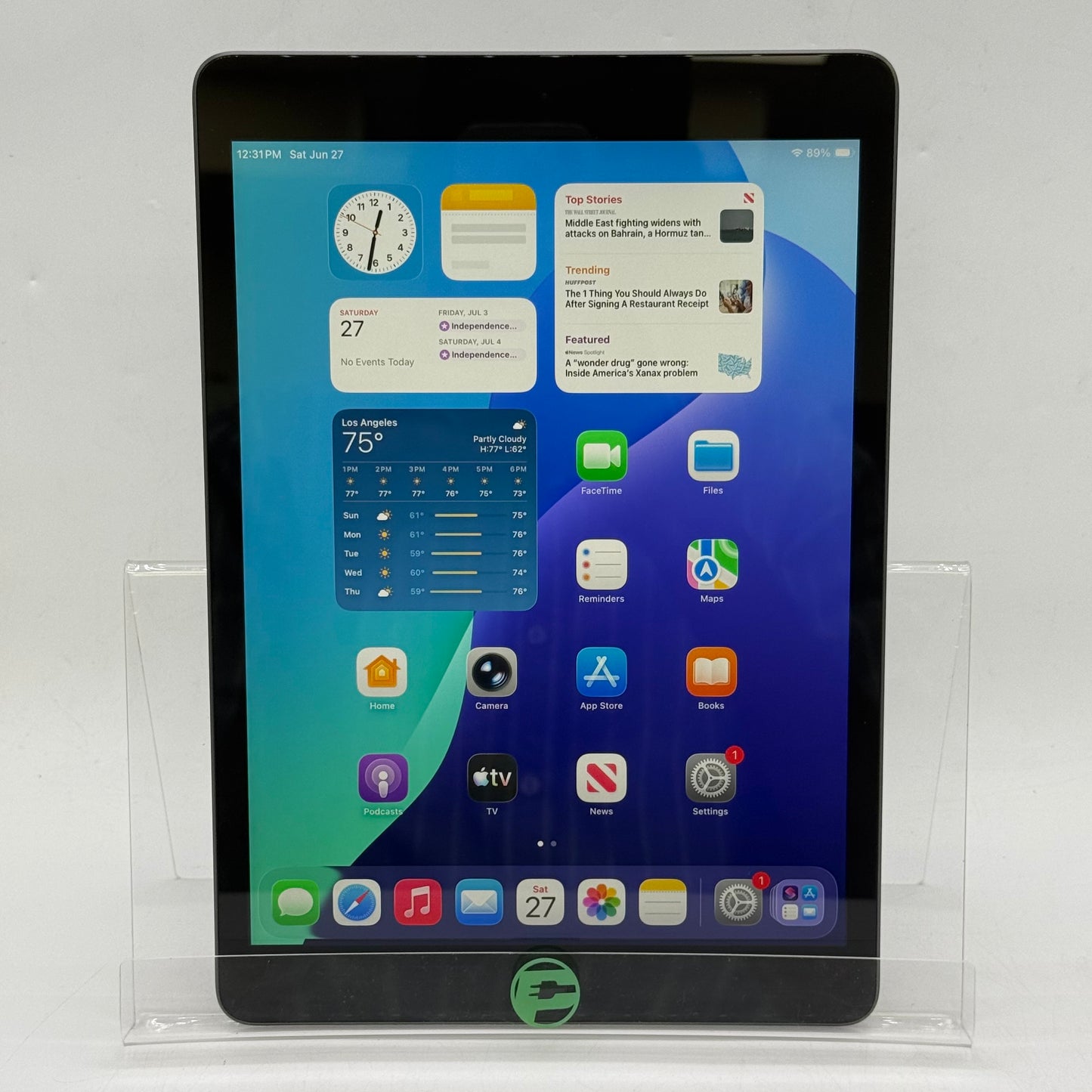 WiFi Only Apple iPad 9th Gen 256GB Space Gray MK2N3LL/A