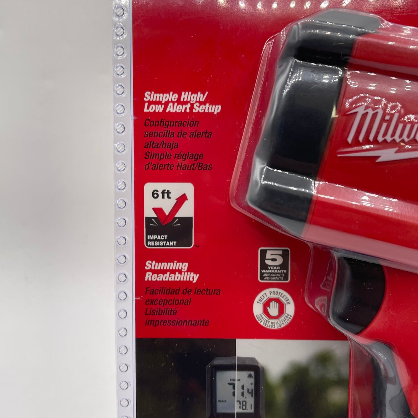 New Milwaukee 2267-20H 9V Infrared 10:1 Temp-Gun