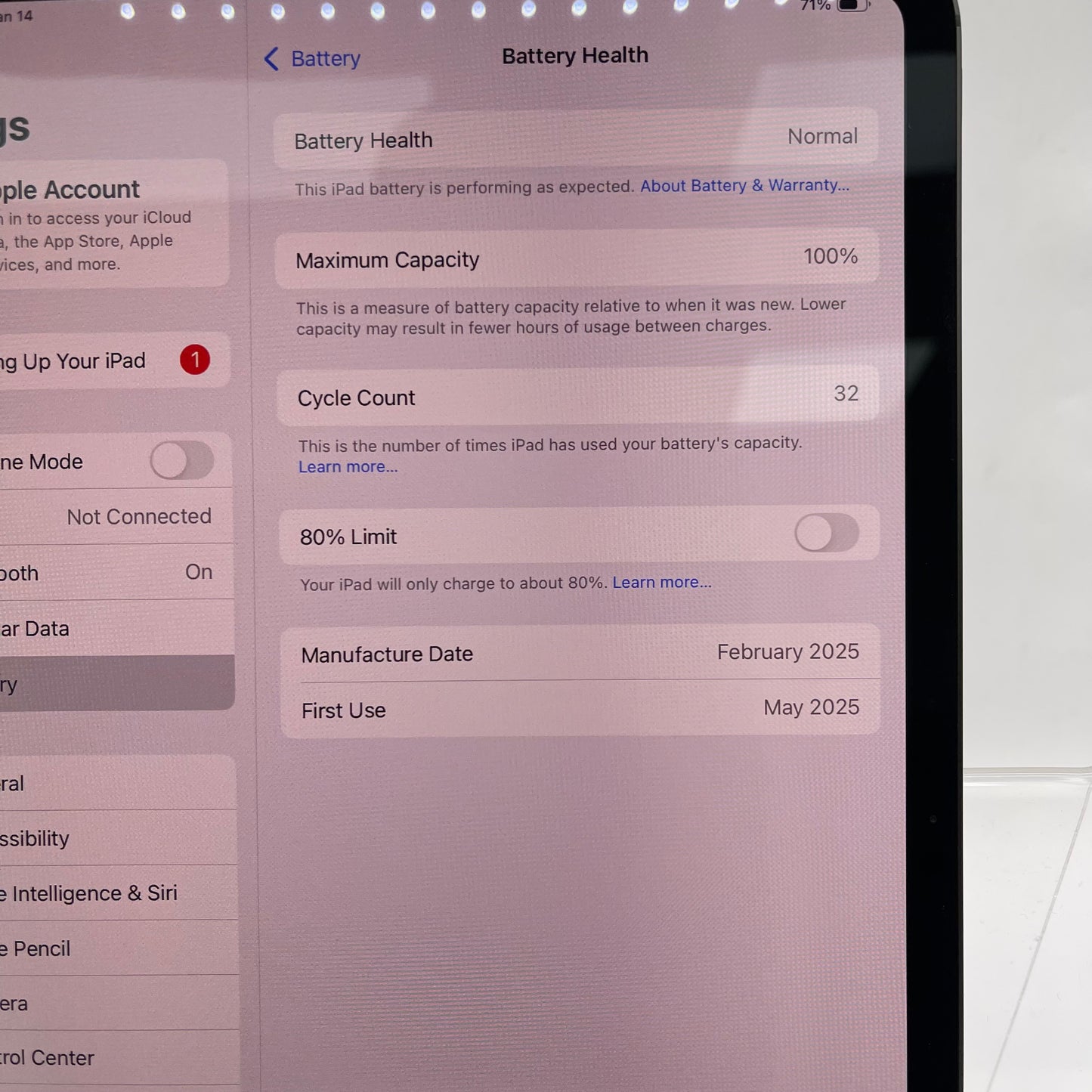 Unlocked Apple iPad Pro 11" M4 256GB Space Black MVW13LL/A