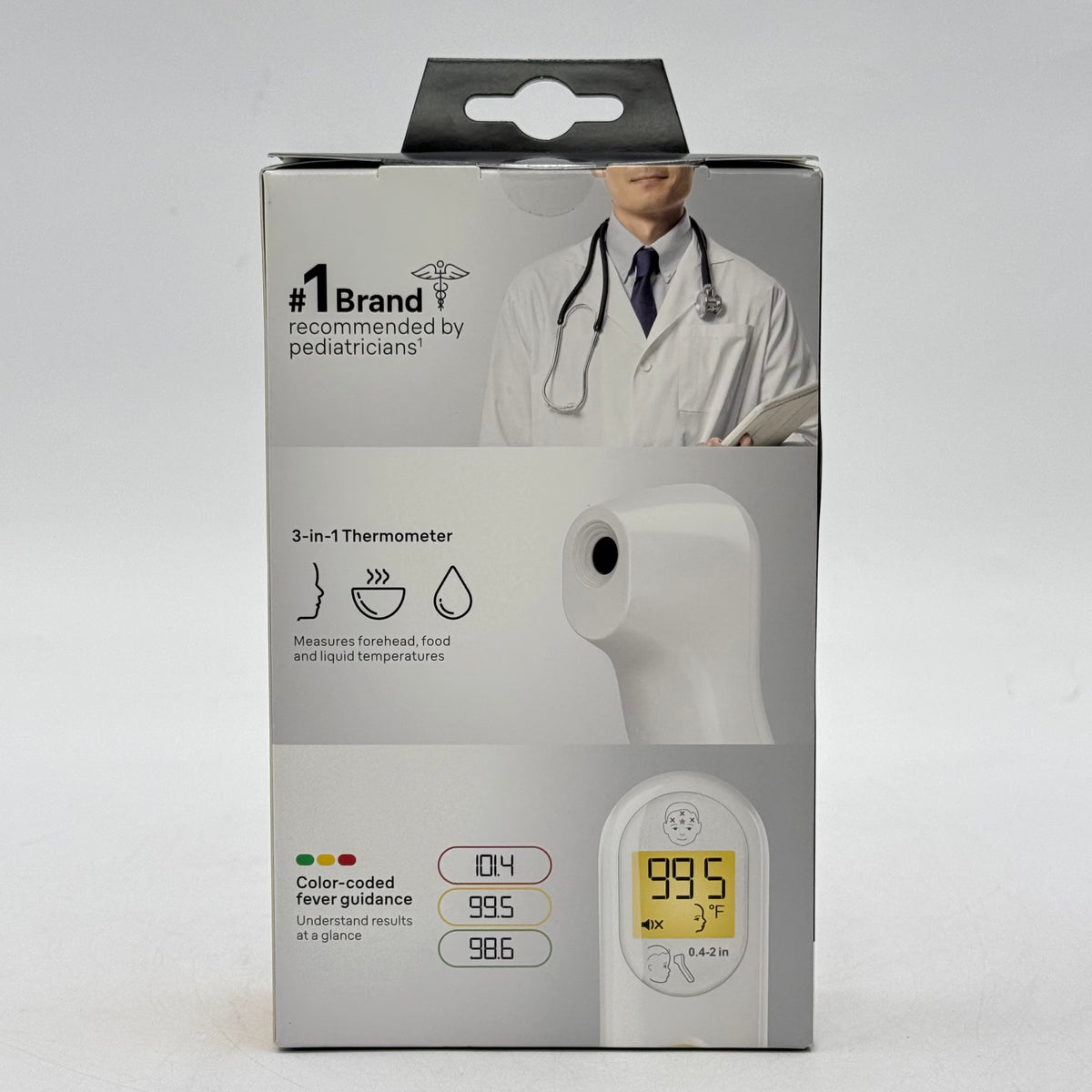 New Braun Sensian 4 No Touch 3-in-1 Thermometer BNT100USV2