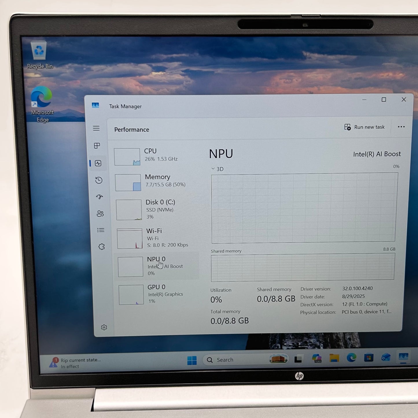 HP ProBook 440 G11 14" Core Ultra 5 125U 1.3GHz 16GB RAM 256GB SSD