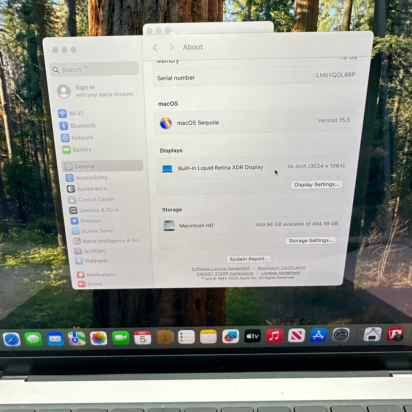 2021 Apple MacBook Pro 14" M1 Pro 14C GPU 3.2GHz 16GB RAM 512GB SSD A2442