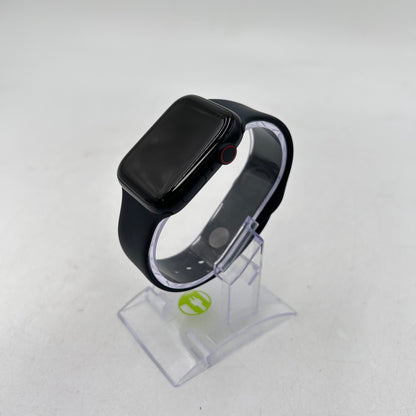 Unlocked Apple Watch SE 2nd Gen 44MM Midnight Aluminum Black Band MA9L4LL/A