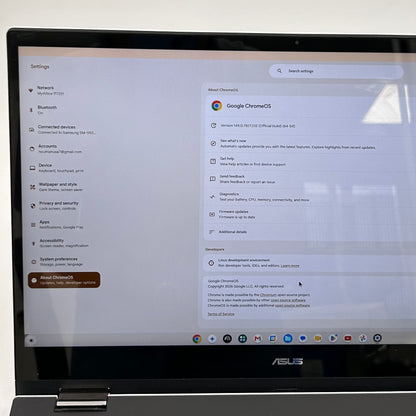 Asus Chromebook flip C536 C536EA-BI3T3 15.6" i3-1115G4 3.0GHz 8GB RAM 128GB SSD