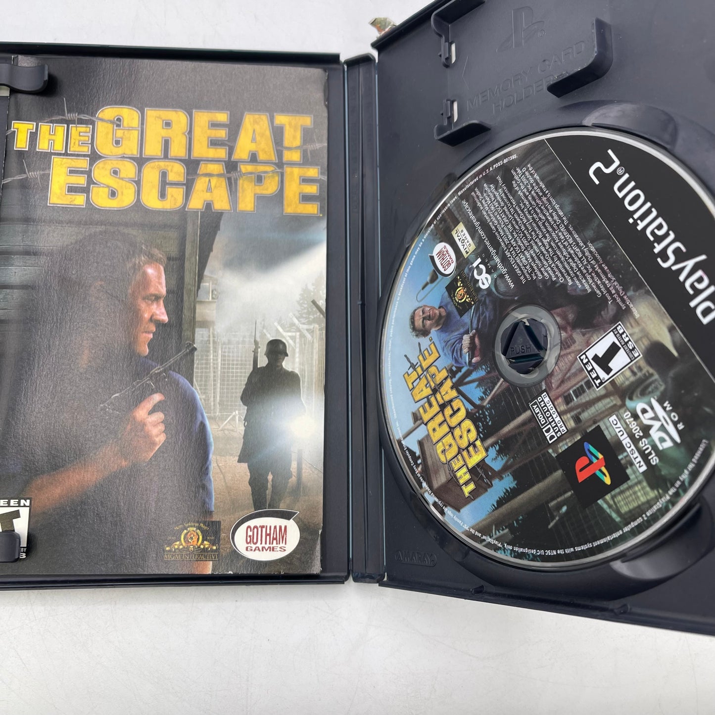Lot of 2 Sony PlayStation 2 PS2 Games Minority Report |The Great Escape