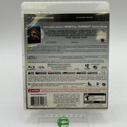 Mortal Kombat vs DC Universe  (Sony PlayStation 3 PS3, 2008)