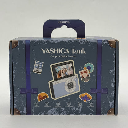 New Yashica Tank 12.0MP Compact Digital Camera YAS-DGCMTK-BL
