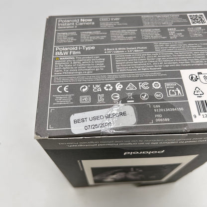 New Polaroid Now Instant Gen 3 Instant Film Camera Black Read