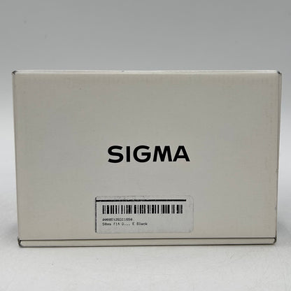 New Sigma Art Lens 50mm f/1.4 DG For Sony E-Mount Fixed/Prime Lens