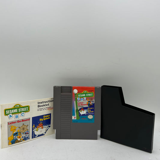 Sesame Street Letter Go-Round  (Nintendo NES,  1985)