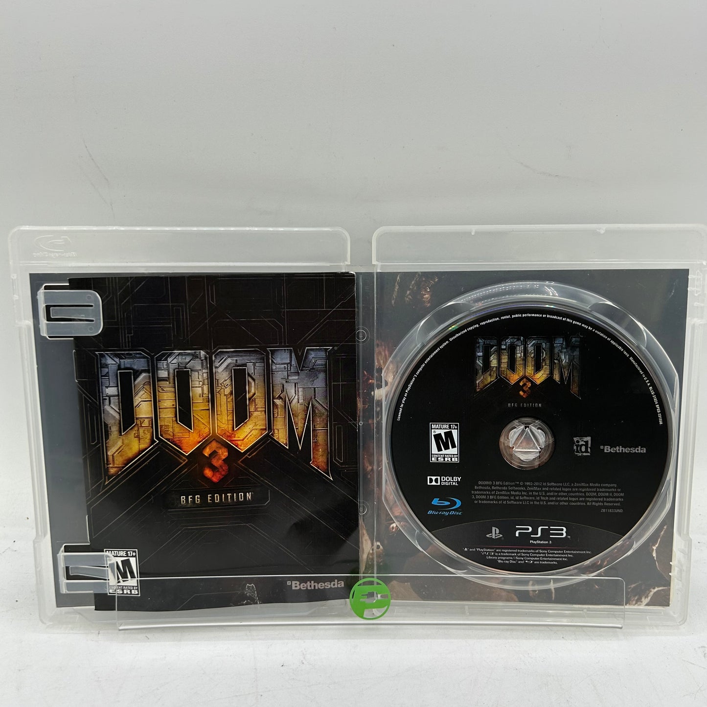 DOOM 3 BFG Edition  (Sony PlayStation 3 PS3,  2012)