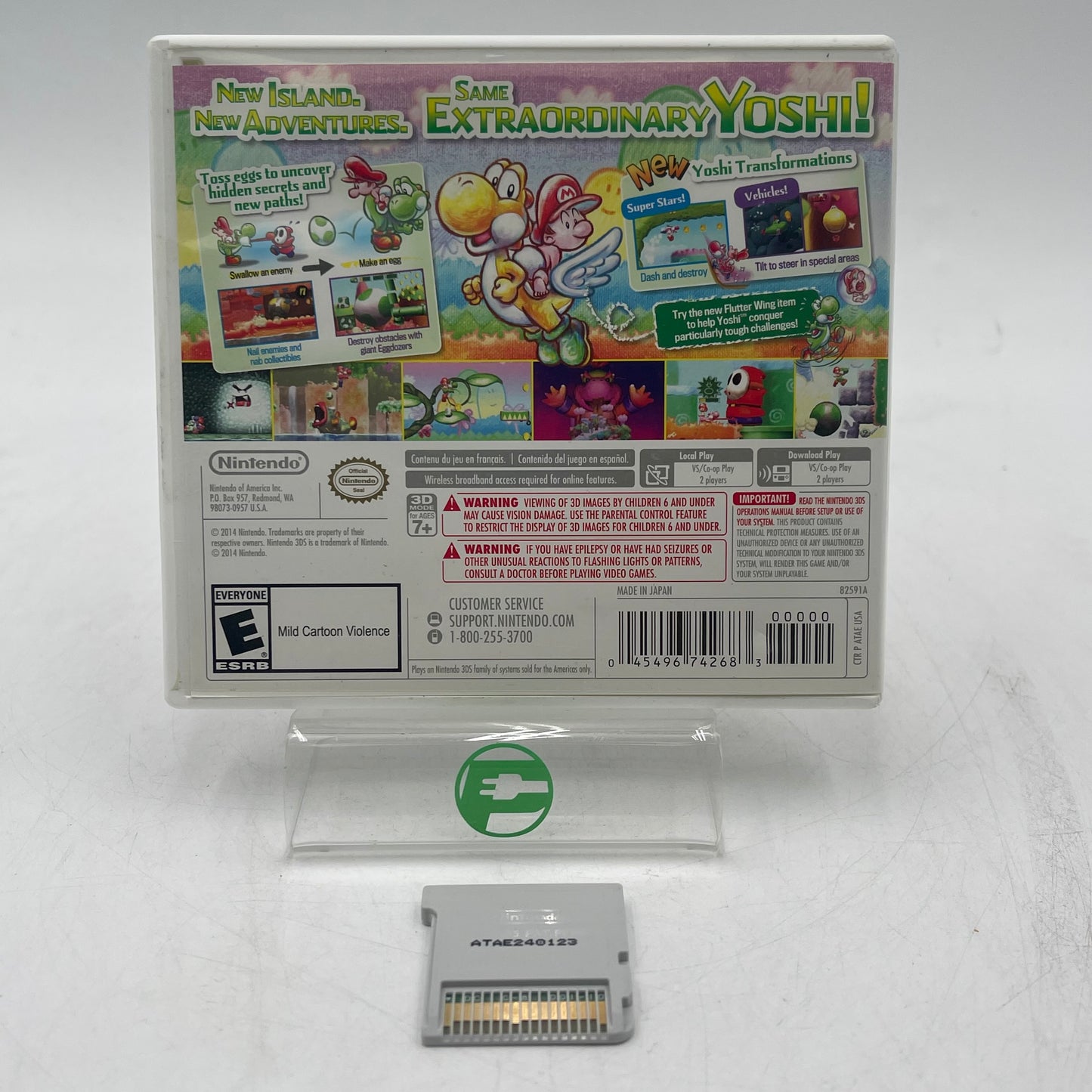 Yoshi's New Island  (Nintendo 3DS, 2014)